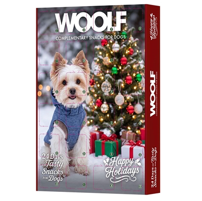 Woolf Chunkies Julekalender Til Hunden Yorkshire Terrier Design